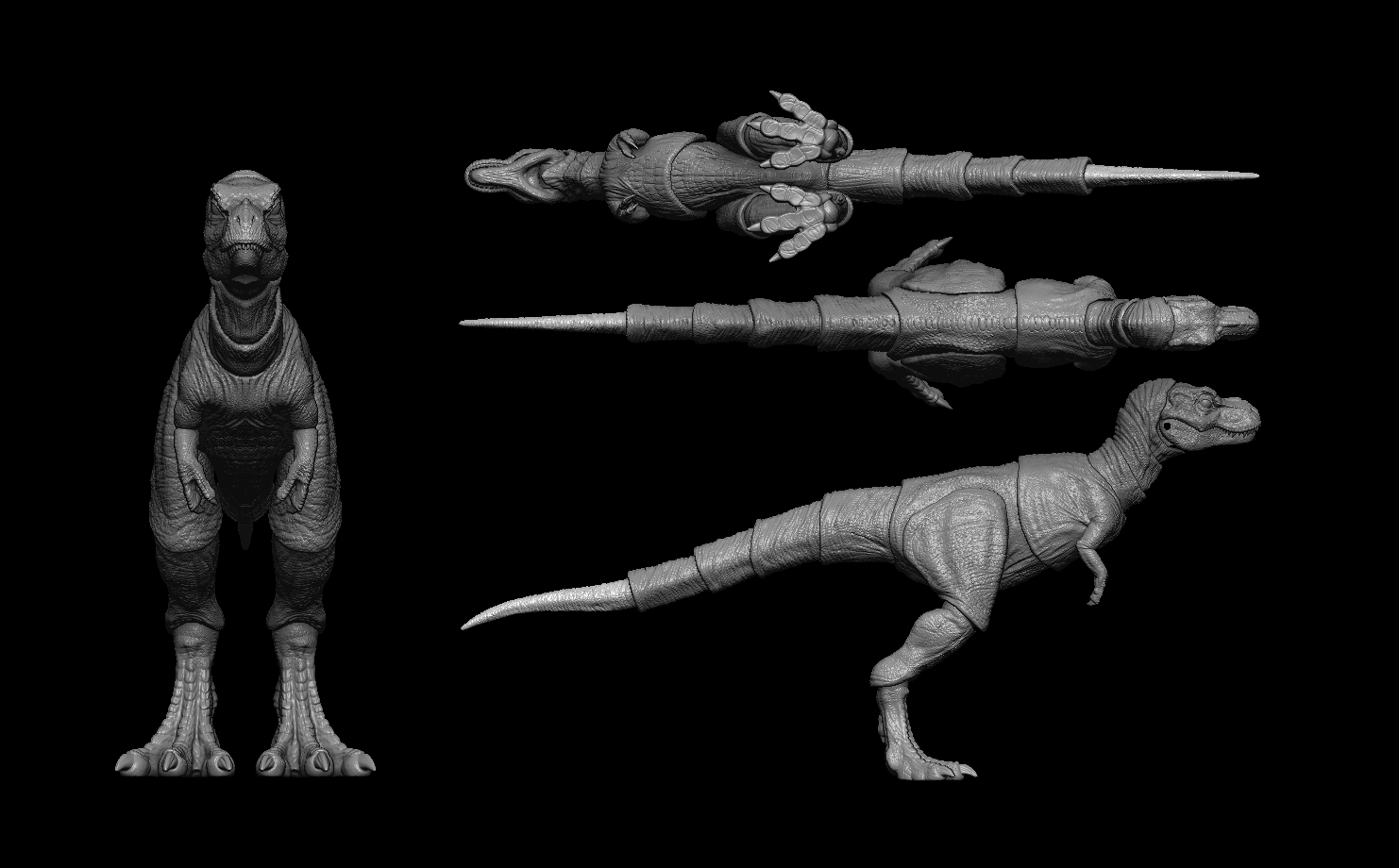 jr rex 3D print model - Mito3D