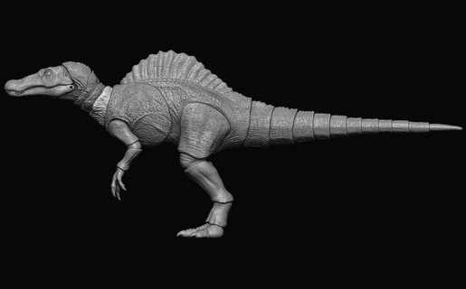 jr spinosaurus 3d print model - Mito3D
