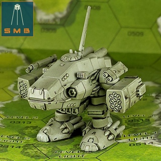 jstalker ciencia ficción espacio juego guerra mech americano mecha 6mm battletech robot 3d print model - Mito3D