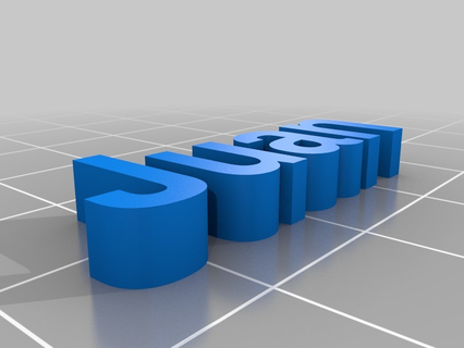 juan font file stretto etichetta portachiavi personalizzato Portachiavi 3d print model - Mito3D