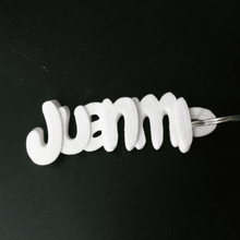 Juanmi Schlüsselring llavero angepasst Nombre Schlüsselanhänger 3d print model - Mito3D
