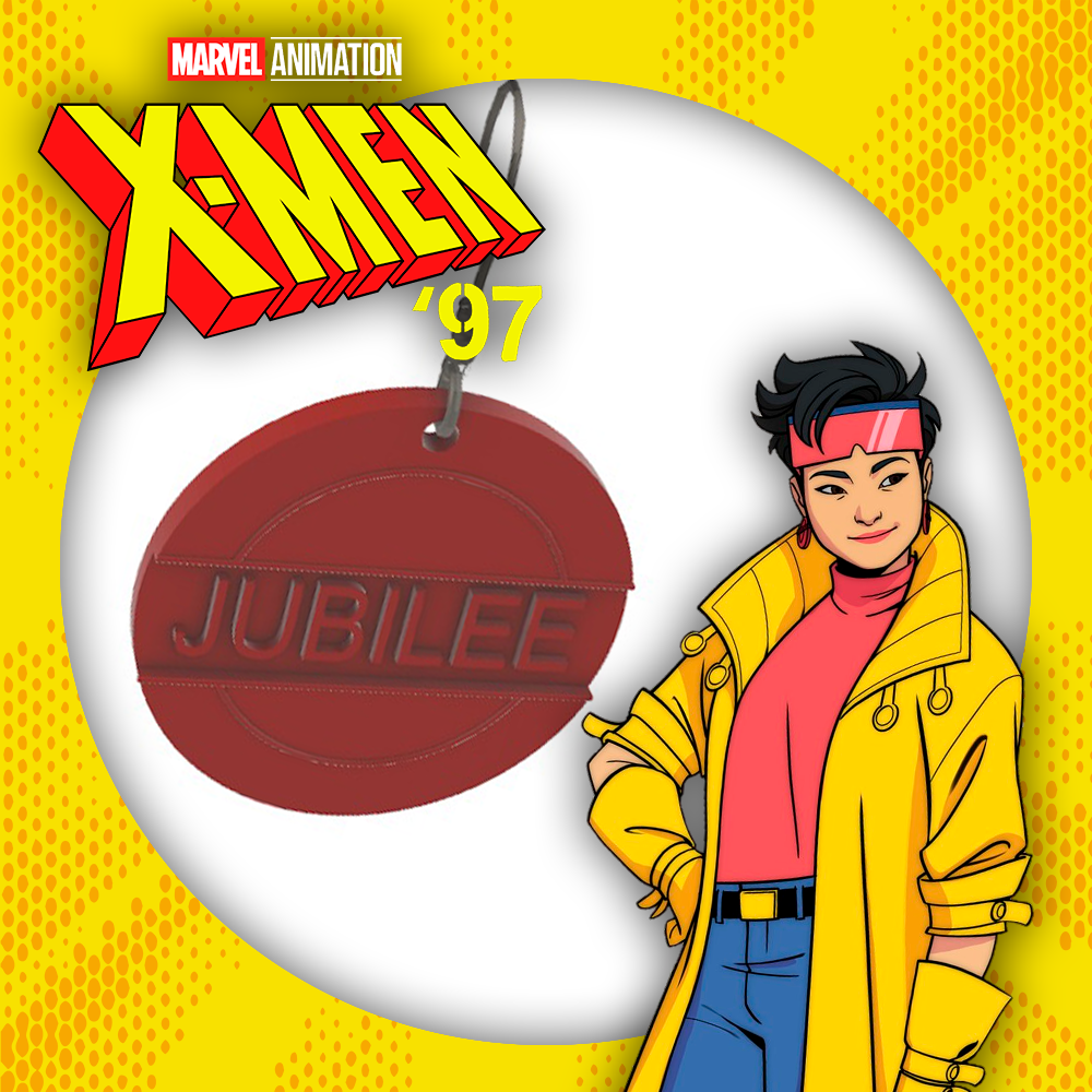 jübile küpe x men 97 küpeler takı 97' hayret süper kahraman aksesuarlar comic inspired kostüm oyunu geek şık mutant moda retro stil 90s nostalji karakter eşya hayran dişli koleksiyon pop kültür komik kitap bling 3D print model - Mito3D