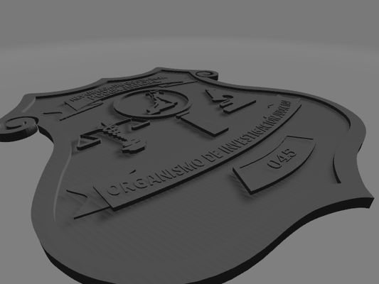 judicial branch coat of arms coast rich 3d print model - Mito3D
