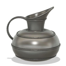 jug 2 flower vase kitchen_dining 3d print model - Mito3D