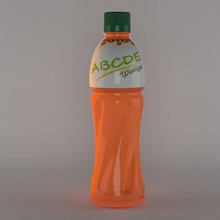 suco de garrafa a casa mango o poder apple laranja água frio energia bebida 3d print model - Mito3D