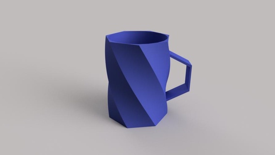 jugo taza agua vaso beber platos utensilios 3d print model - Mito3D