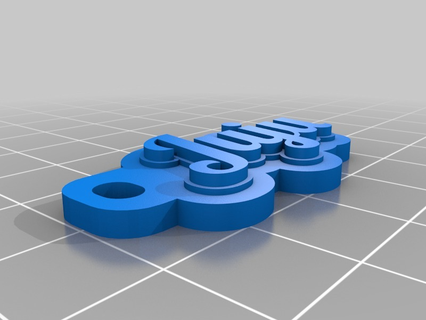 juju 39 s portachiavi personalizzato organizzazione 3d print model - Mito3D