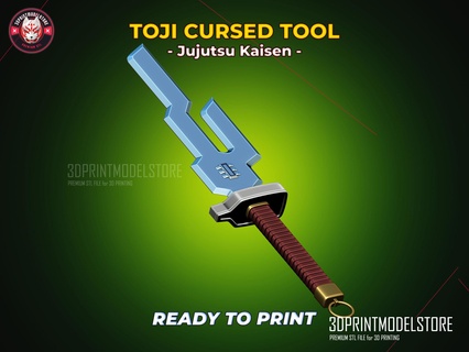 Jujutsu Kaisen único amaldiçoado ferramenta arma cosplay anime traje Bruxas gojo sukuna Jujutsukaisen faca espada satoru megumi 3d print model - Mito3D