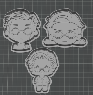 jujutsu kaisen nanami pack cookie cutter stamp Home 3d print model - Mito3D
