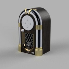 Jukebox alexa Musik retro alt Klang Maske 3d print model - Mito3D