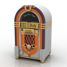 juke box musique joueur boîte 3d print model - Mito3D