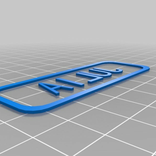 juillet personnalisé signes_logos 3d print model - Mito3D