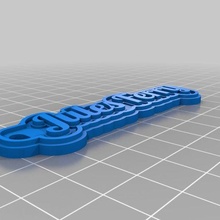 Jules feribot takı özelleştirilmiş anahtarlık 3d print model - Mito3D