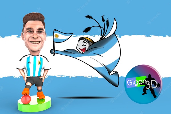 juliano alvarez maradona mundo copo diegoarmandomaradona messi futebol argentina companheiro divisão inferior rio 3d print model - Mito3D