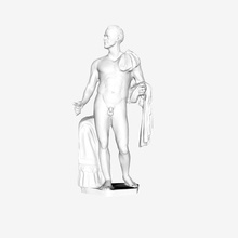 julius caesar borghese louvre paris sanat le muse du Müzesi Fransa 3d print model - Mito3D