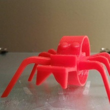 atlama böcek gözler diş x2 oyun mekanik oyuncaklar 3d print model - Mito3D