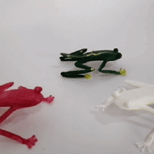 sauter grenouille sauteuse gadget crapaud ranasaltarina animal Jeux animaux modulaire mobile mobiles mouvement art nature cœur 3d print model - Mito3D