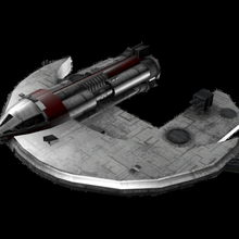 jumpmaster 5000 game spaceship starship starwars star wars vehicles 3d print model - Mito3D