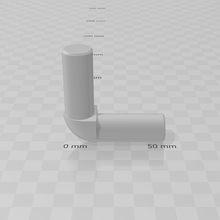 unión irl tubo 3d print model - Mito3D