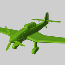 junkers ju 87 stuka aereo caccia 87m guerra ww2 piani aeromobili modello 3d print model - Mito3D