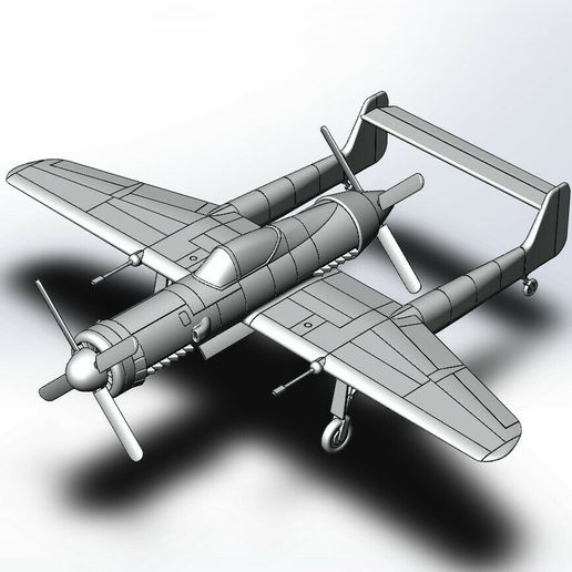 junkers ju ef112 1 72 lufrasseur 46 luftwaffe luft46 avion scale_model combattant bombardier attaquant ww2 39 passerait emergency_fighter_program ju_ef112 3D print model - Mito3D