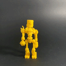 Junkwippe Roboter 3d print model - Mito3D