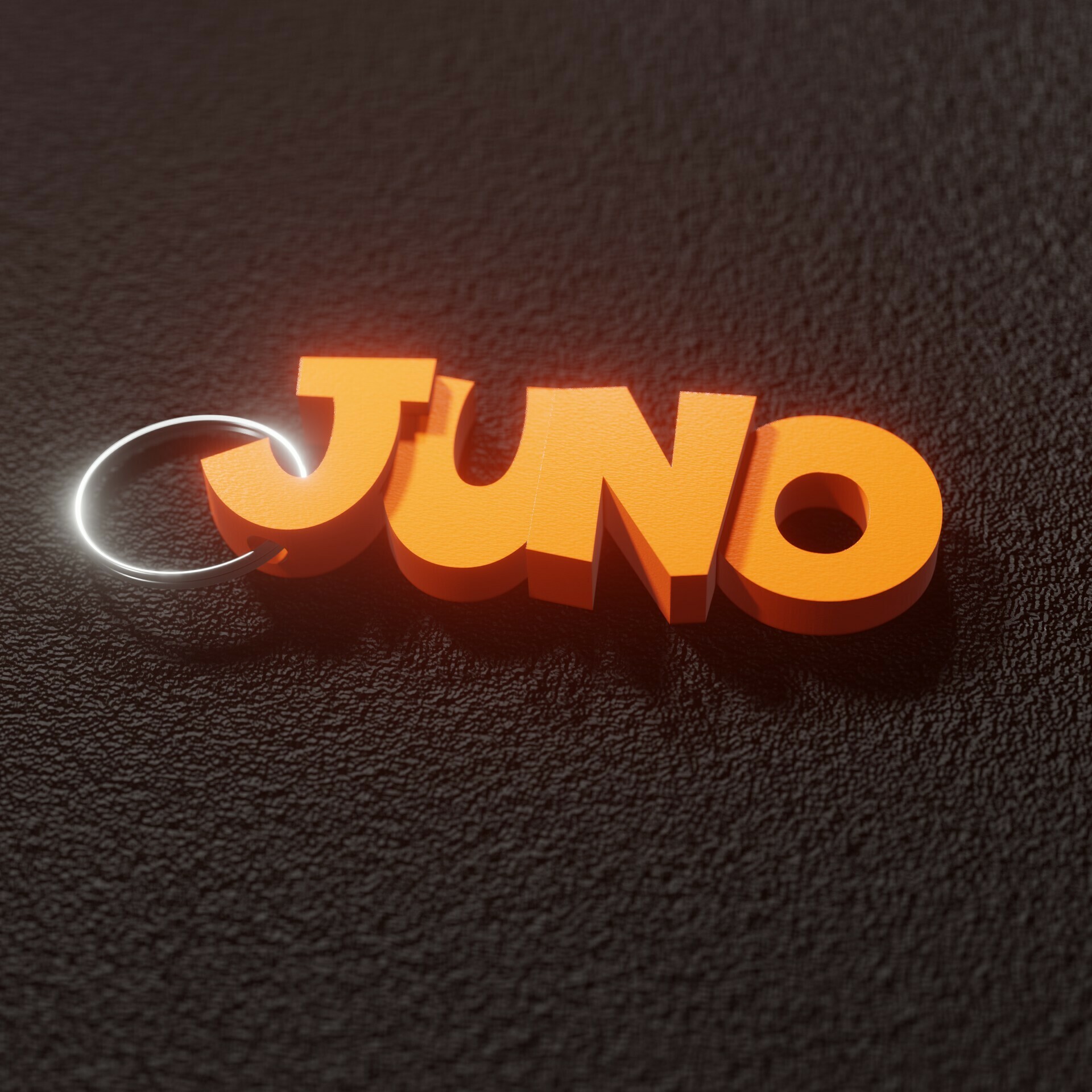 juno - keyring Gadget keychain 3D print model - Mito3D
