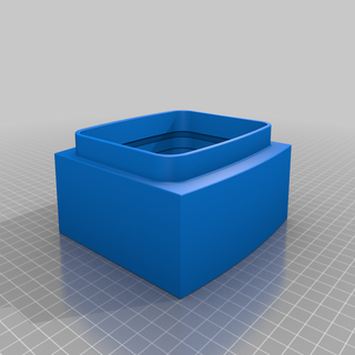 jura e8 coffee bean expansion machine household containers box organization storage 3d print model - Mito3D