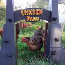 giurassico pollo parco porta 3d print model - Mito3D