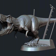 jurassic park tyrannosaurus rex - 3d print model 3d print model - Mito3D