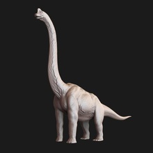 jurassic park dünya brachiosaurus 3d yazıcı modeli sanat tyrannosaurus jurassicpark jurassicworld thelostworld dinozor velociraptor kaçıran kişi brontozor diplodocus doğa hayvan tarih öncesi fosil trex rex t dino paleontoloji heykeller 3d print model - Mito3D