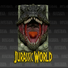 jurassic t-rex magnet dinosaur model 3dmodel 3dprint 3dprintable animals park movies dinosaurs 3d print model - Mito3D
