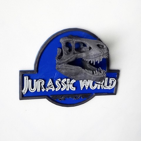 jurassic world various 3diego park rex tyrannosaurus jurassique tyrannosaure globe parc cinema 3D print model - Mito3D