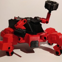 just cause 3 mech game robot 3d print model - Mito3D