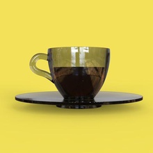 juste une tasse de café espresso la maison conception illy lavazza starbucks cuisine thé 3d print model - Mito3D