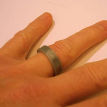 solo anello gioielli anelli 3d print model - Mito3D