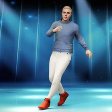 justin bieber rigged animation various pop baby singer people character human male bierber 3d print model - Mito3D
