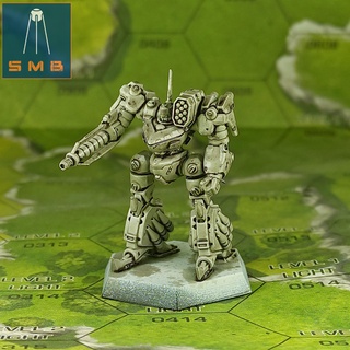 jvalkyrie scifi spazio gioco guerra mech americano mecha 6mm battletech robot 3d print model - Mito3D
