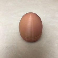 jwizard seguridad huevo Pascua Resurrección cuenco faux almacenamiento huevos envase tornillo giro 3d print model - Mito3D
