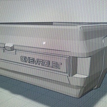 k 10 camion letto arte corpo quadrato scala Modelli modello diorama 3d print model - Mito3D