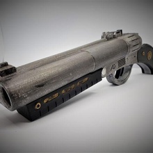 k-211 sci-fi shotgun pps airsoft shells 3d print model - Mito3D