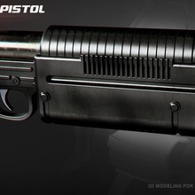k-16 bryar pistola jogo starwars adereços scalemodel cosplay blaster 3d print model - Mito3D
