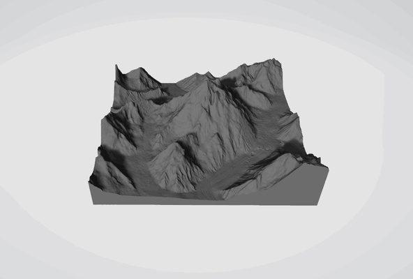 k2 çin pakistan 3d harita topografya stl karakurum aralık second highest zirve dağcılık baltoro buzul vahşi dağ toplantı dağcılar tehlikeli yükselme abruzzi mahmuz temel kamp 3d print model - Mito3D