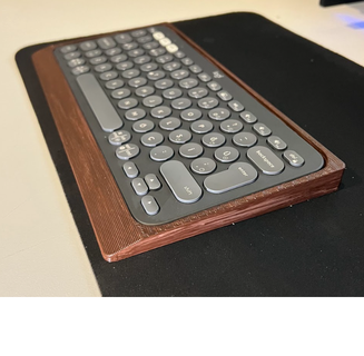 k380 keyboard stand 3d print model - Mito3D
