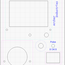 k40 mini custom control panel cohesion3d reprapdiscount lcd ammeter current meter tool parts 3d print model - Mito3D