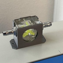 k40 agua fluir indicador termómetro montar herramienta líquido frio metro vertical 3d print model - Mito3D