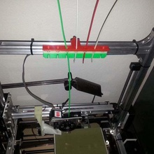 k8200 filament spool guide cleaner holder bracket tool 3d printer accessories velleman reprap 3d print model - Mito3D
