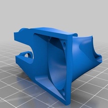 k8400 hotend ventilateur canal outil 3d imprimante pièces 3d print model - Mito3D