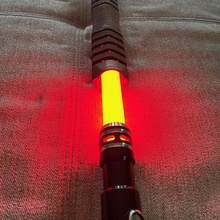 ka-bar lightsaber scabbard - ultra sabers compatible 3d print model - Mito3D
