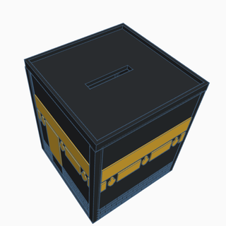 Kaaba Geld Box 3d print model - Mito3D